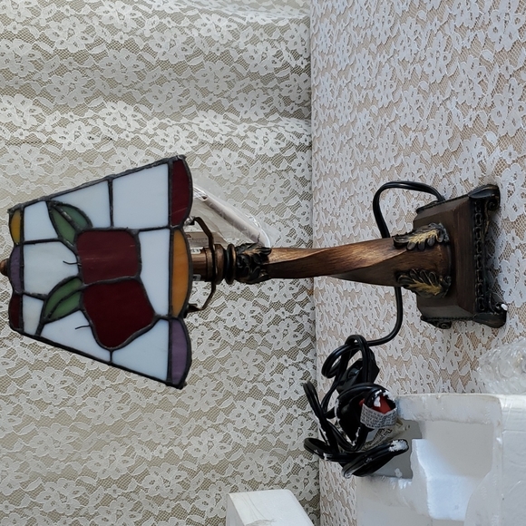 Home Interiors Fruit Lamp for table New 13" high original box Vintage Sonoma - Picture 4 of 12